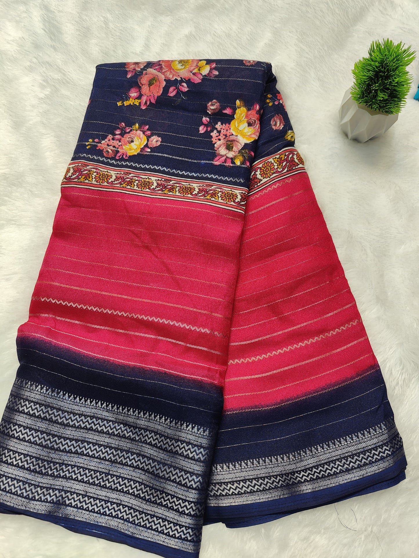 Chocolate Saree