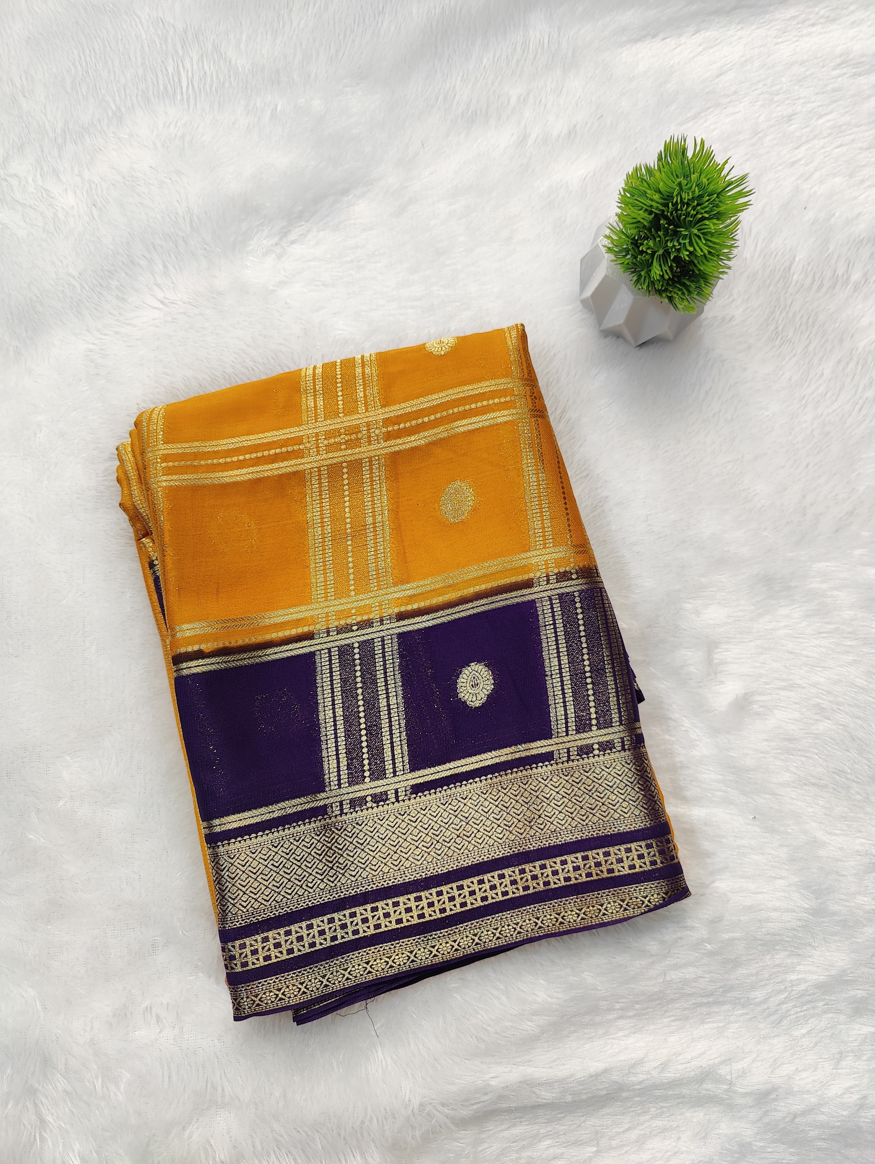 Premium Checks Crepe Goli