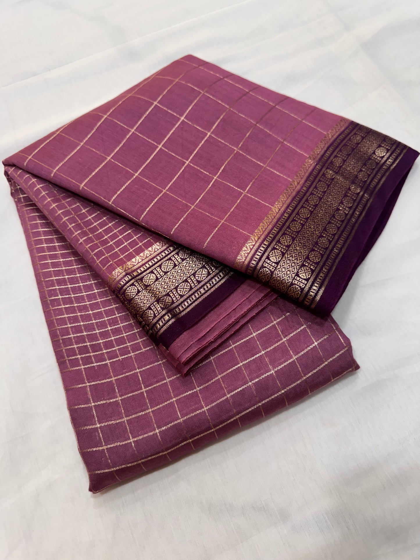 Cotton Silk Checks