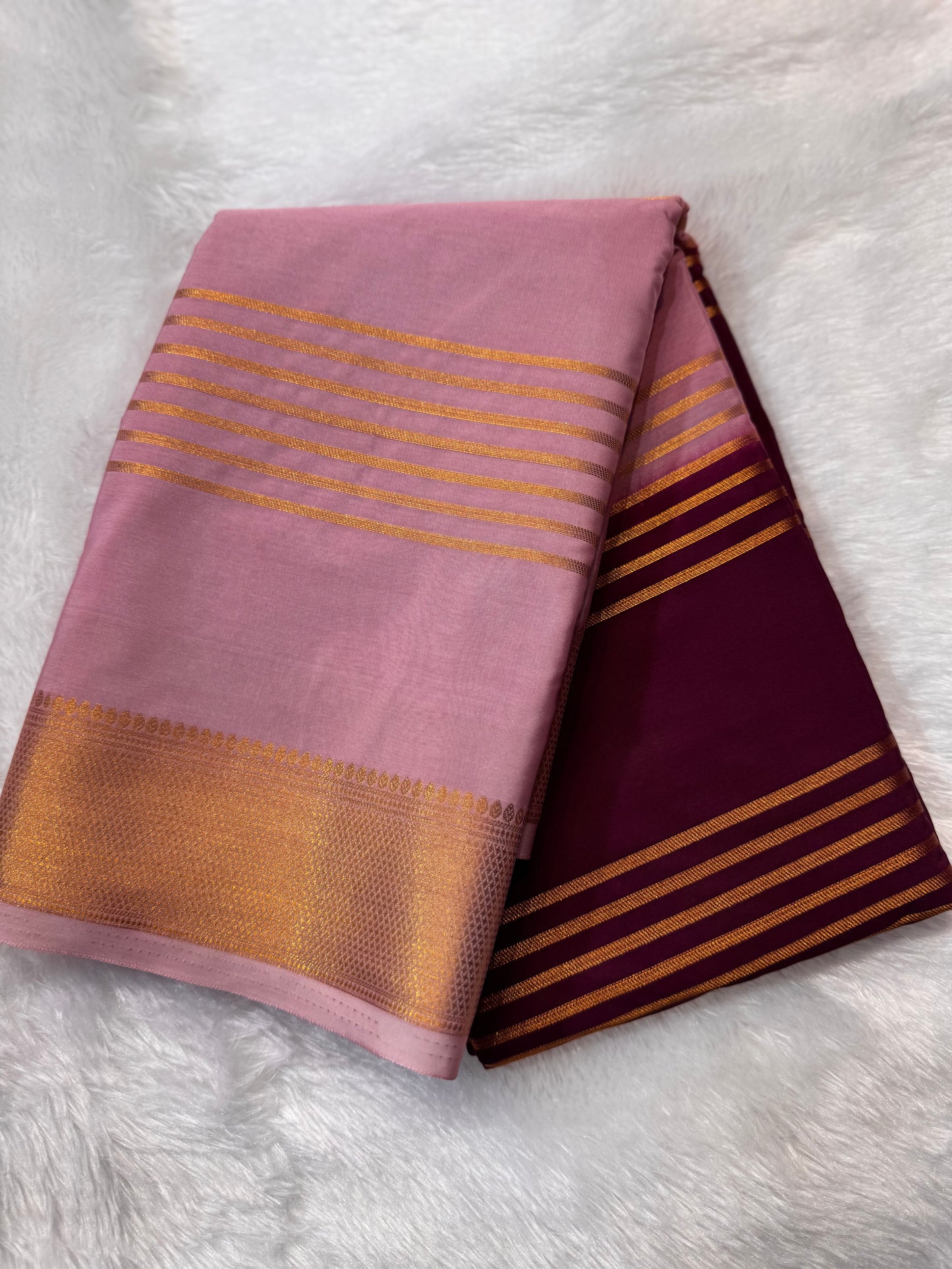 Premium Crepe with Stripes Line