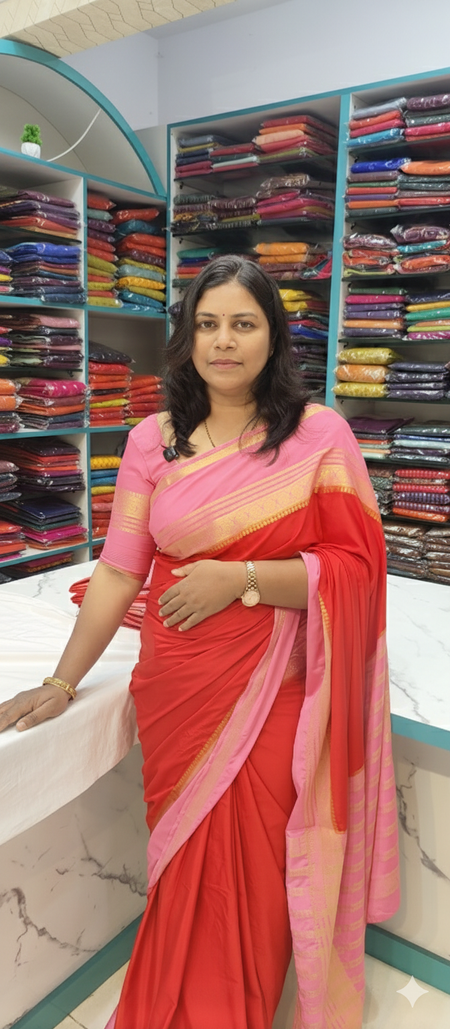 Premium Crape Saree Collections