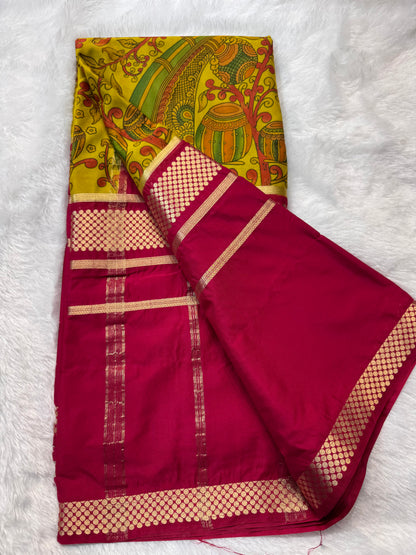 New Digital Crepe with Center Border