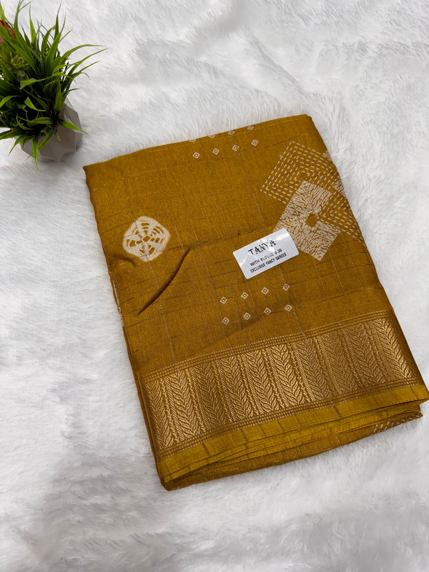 Tanya Fancy Saree Rambos
