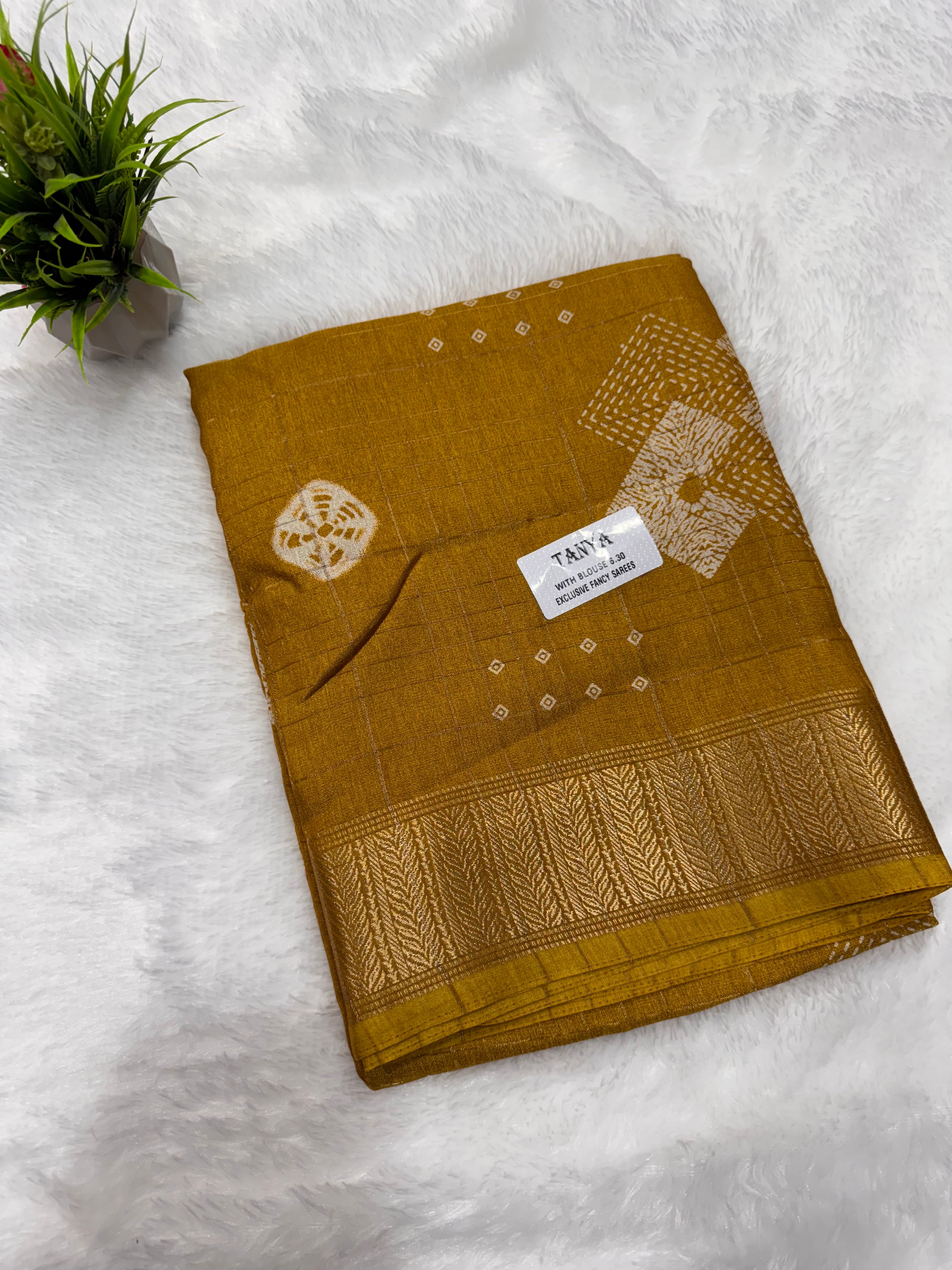Tanya Fancy Saree Rambos