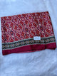 Semi Modal silk Ikkat Border