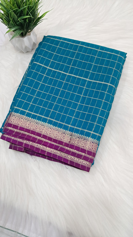 Semi mysore crepe KSIC border