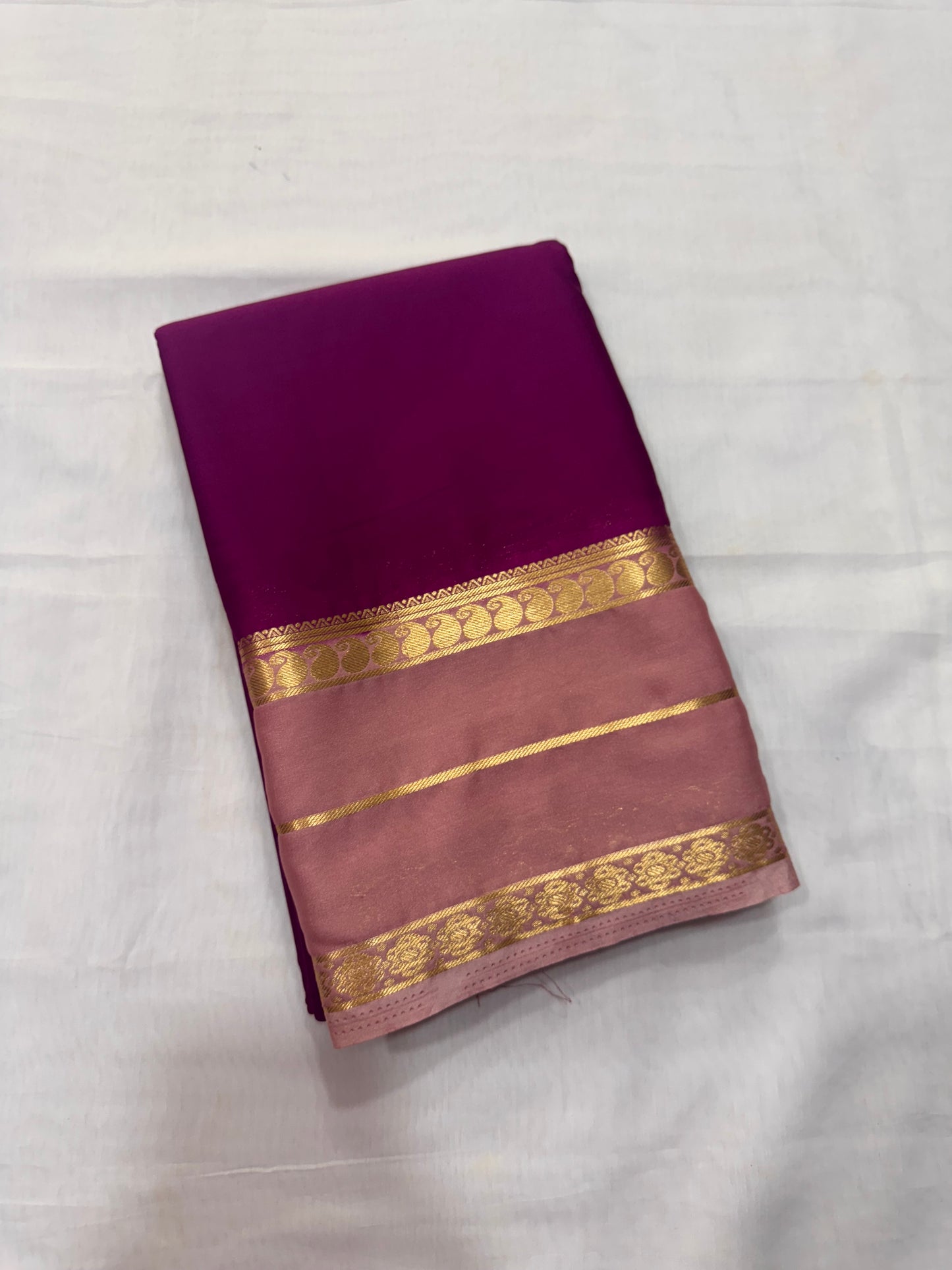 Semi Crepe Bentex Contrast Border