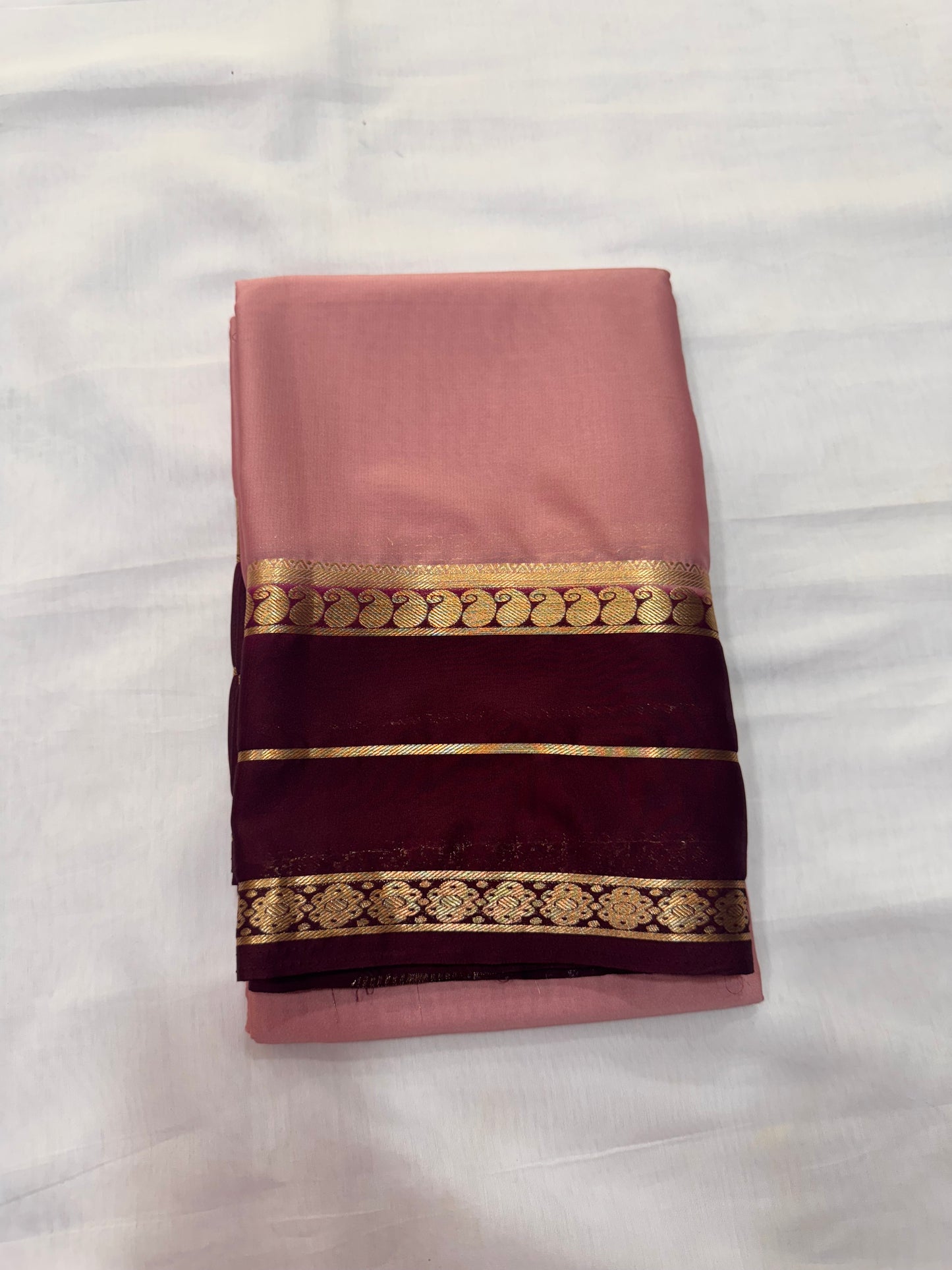 Semi Crepe Bentex Contrast Border