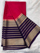 Premium Crepe with Contrast Border