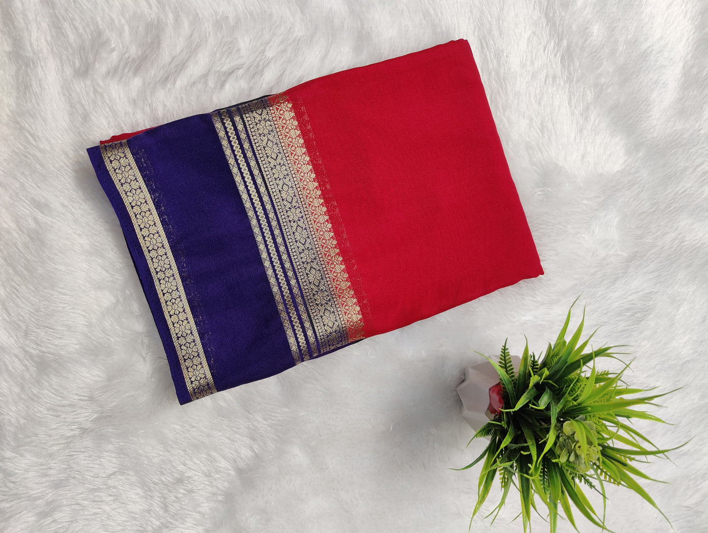 Crepe Plain kw Border Bentex flower