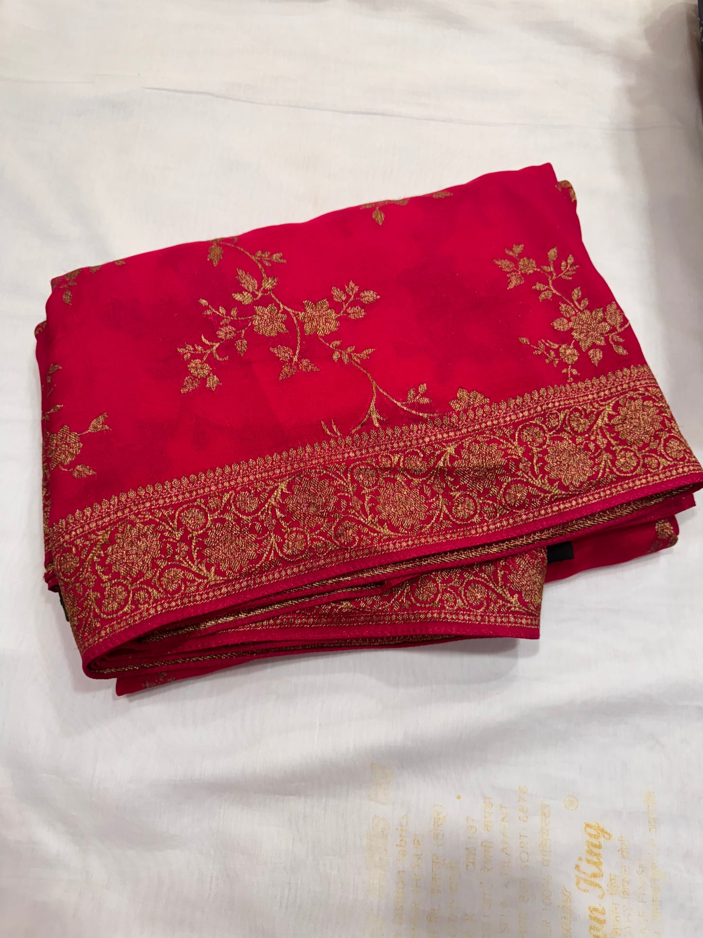 Tussar Silk Jaal Design