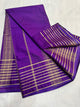 Semi Mysore Crape with Stripes