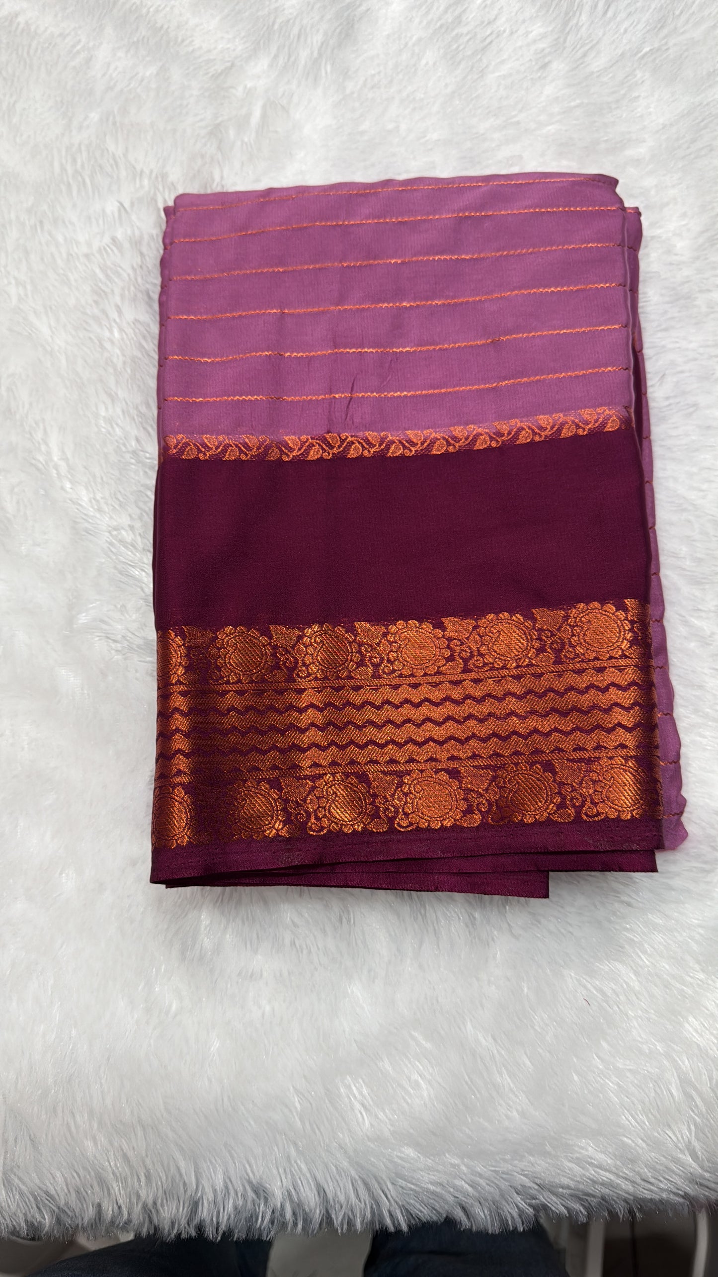 Semi Mysore crepe Bentex Butta
