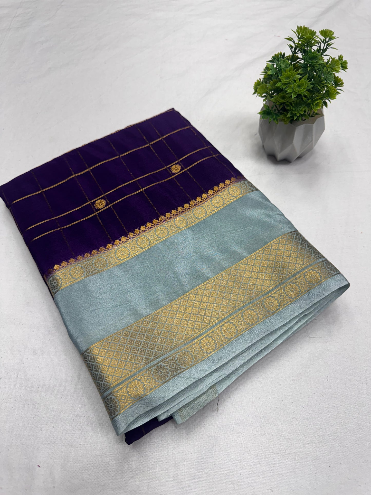 Anushree Chex Premium Crepe