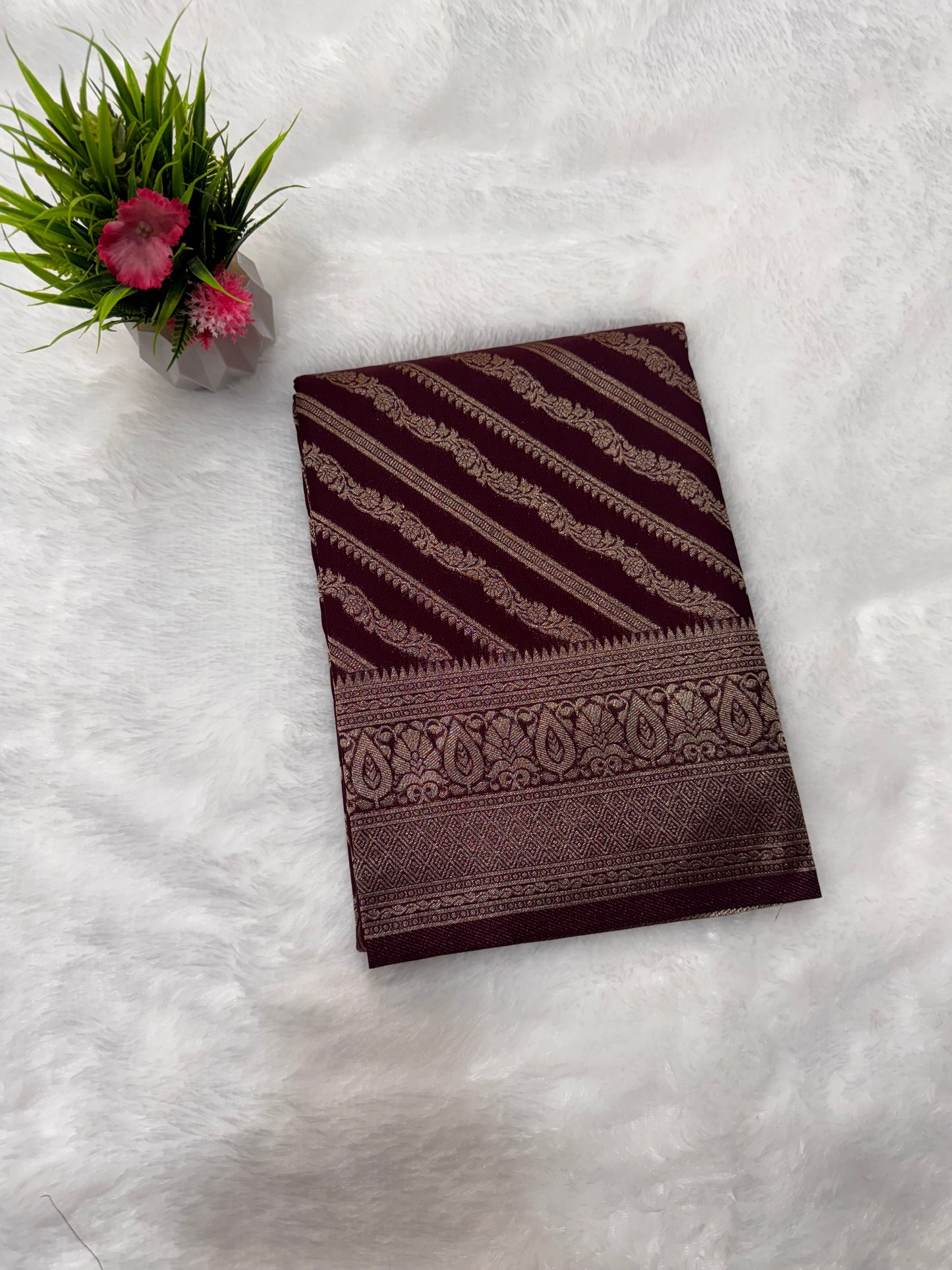 Semi Silk Lahariya Design