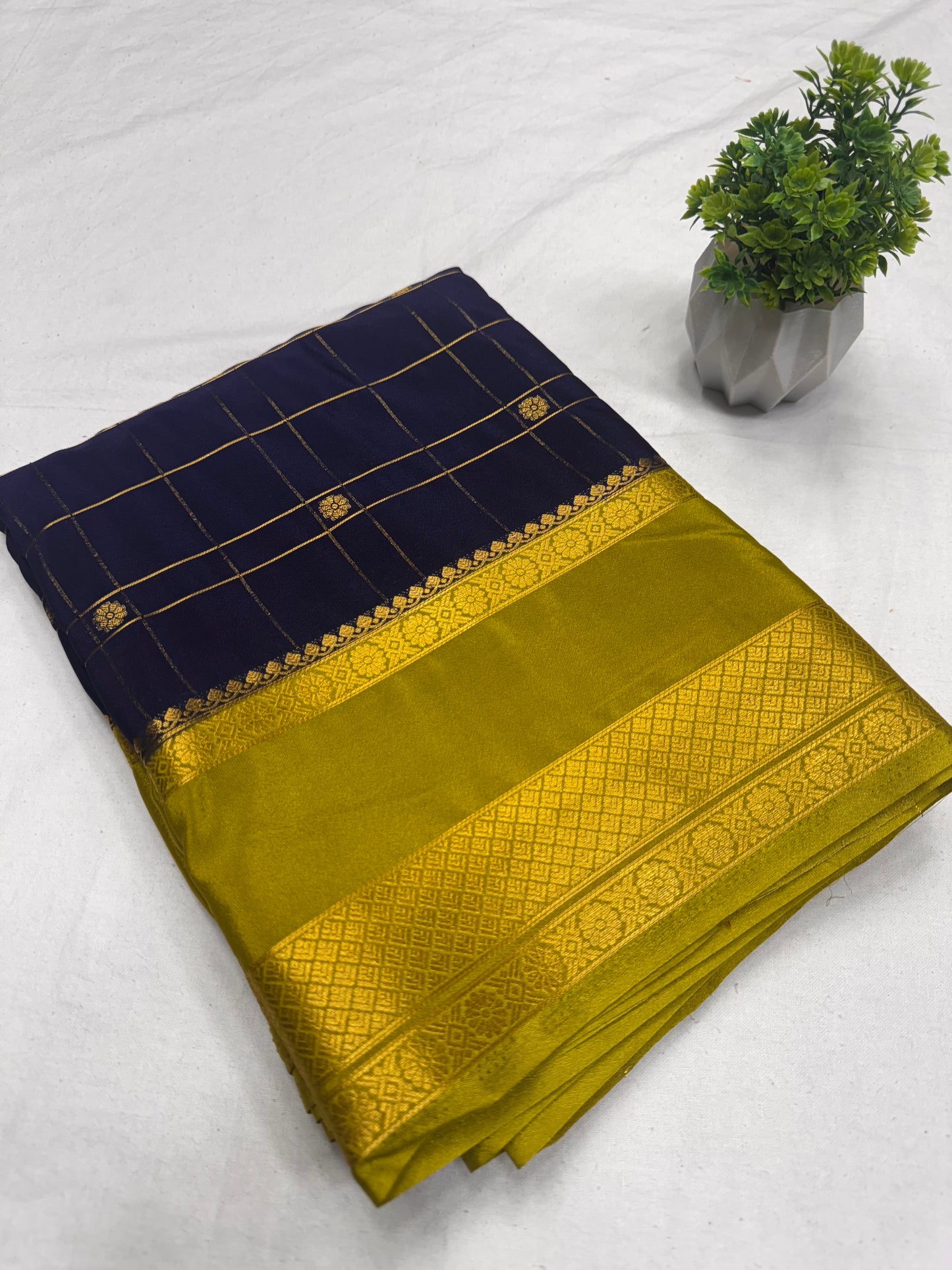 Anushree Chex Premium Crepe