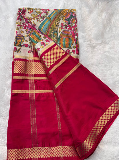 New Digital Crepe with Center Border