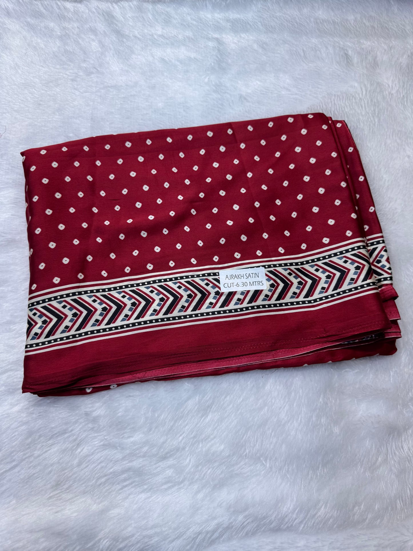 Semi modal Silk Bandhani Print