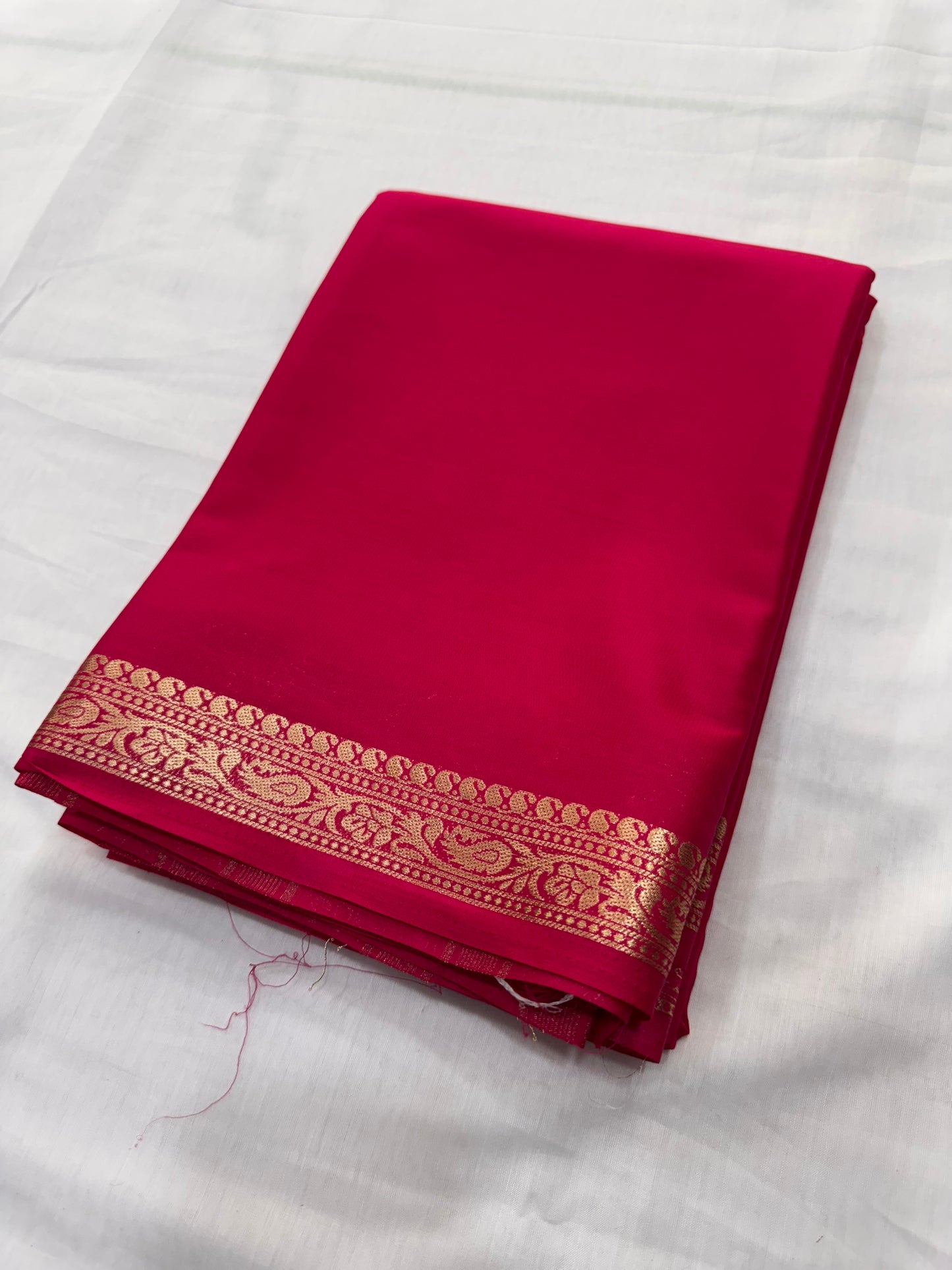 New semi crape small border