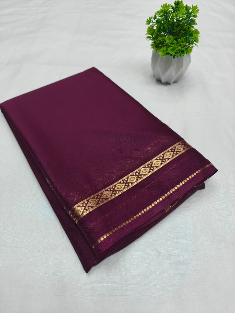 Vandana Self Crepe with Bentex