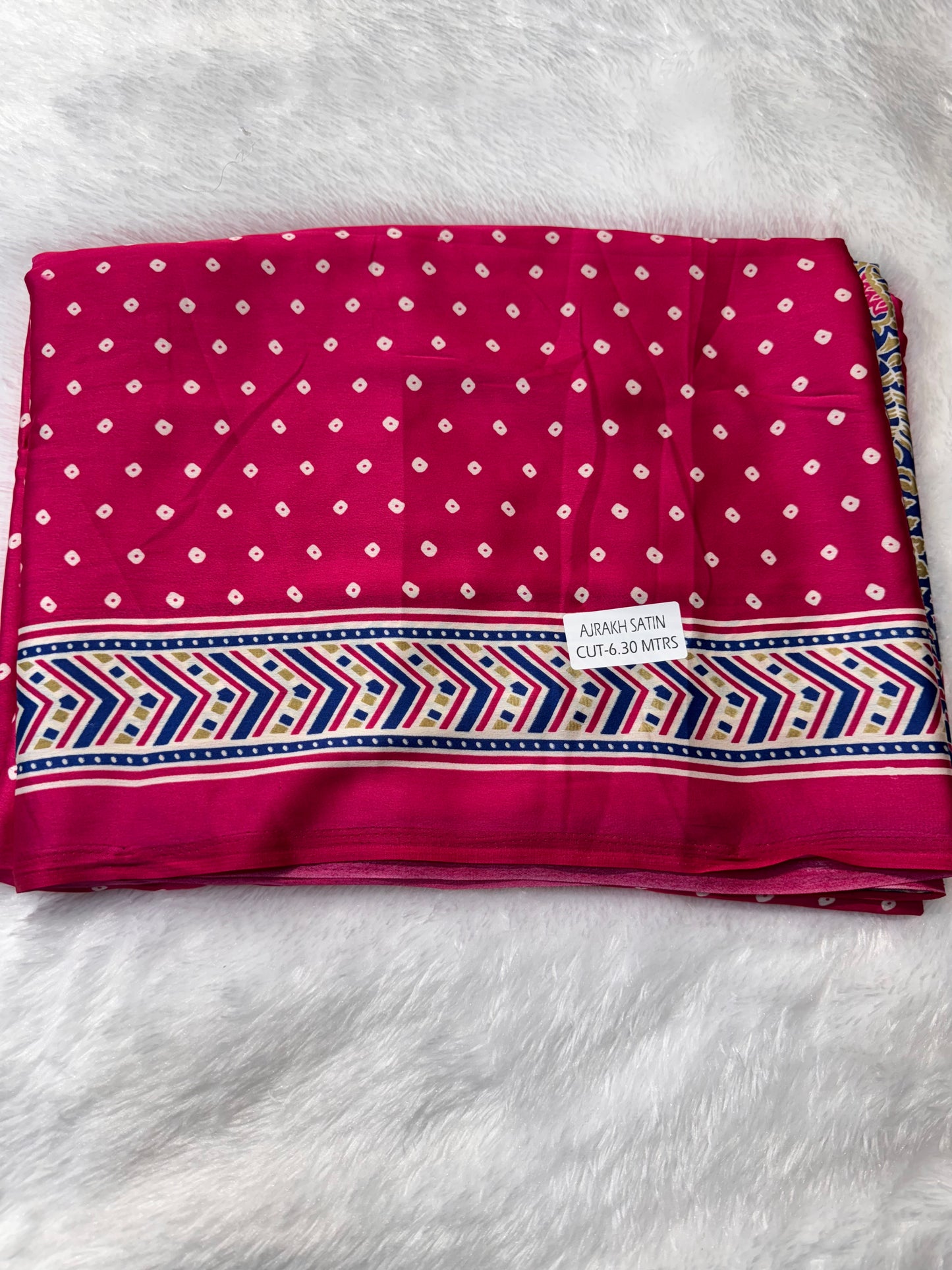 Semi modal Silk Bandhani Print