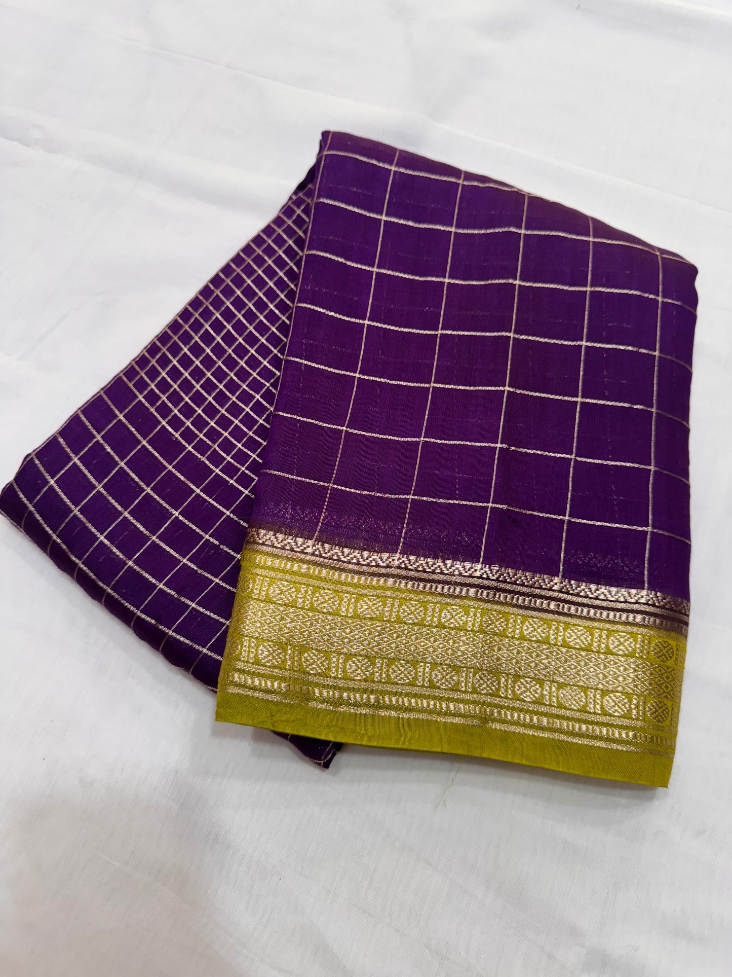 Cotton Silk Checks