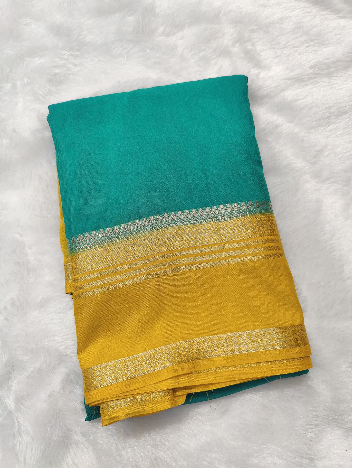 Crepe Plain Bentex Border -KW