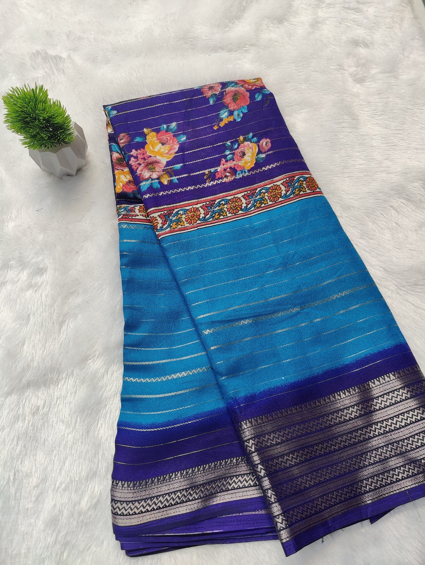 Chocolate Saree