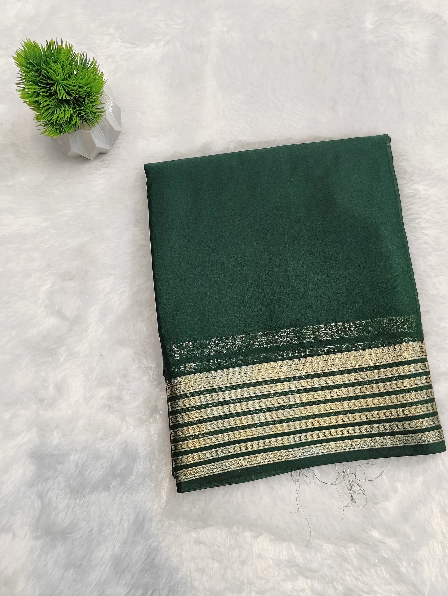 Semi Crepe Gatti Border