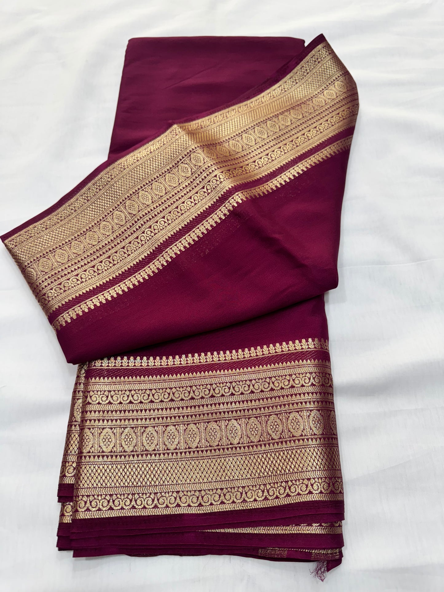 Premium Crape Big Border