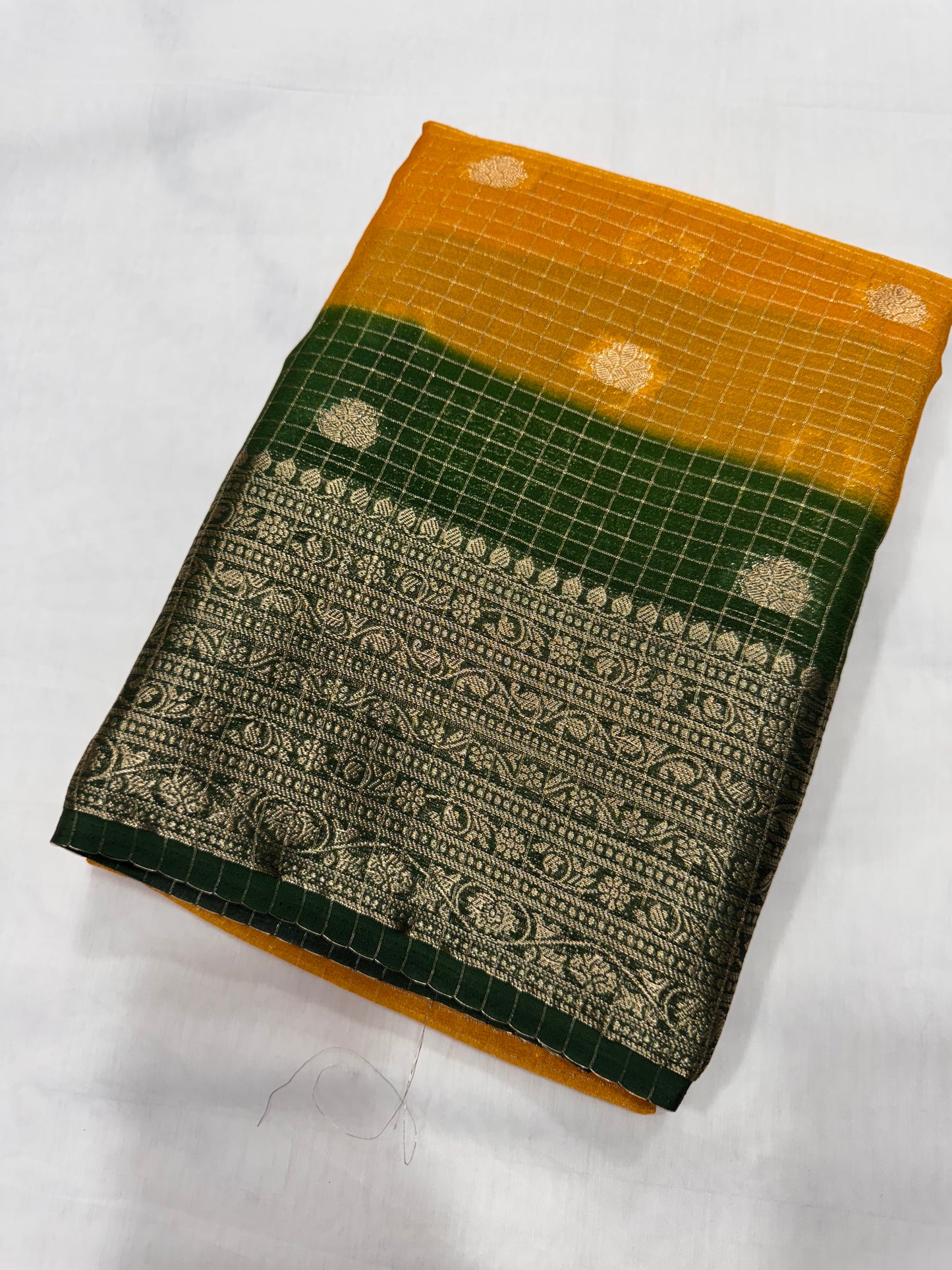 M Checks Butta Design