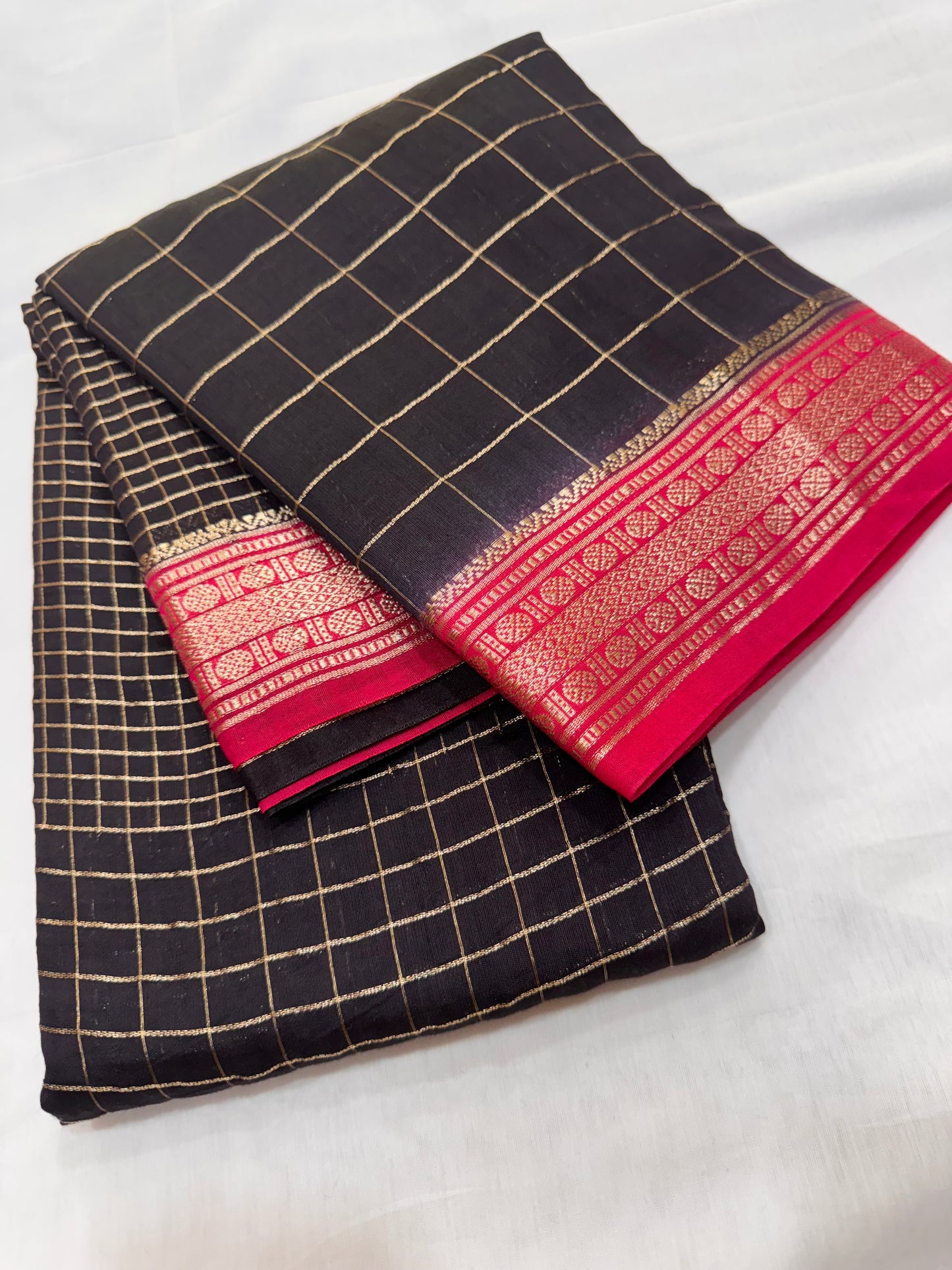 Cotton Silk Checks