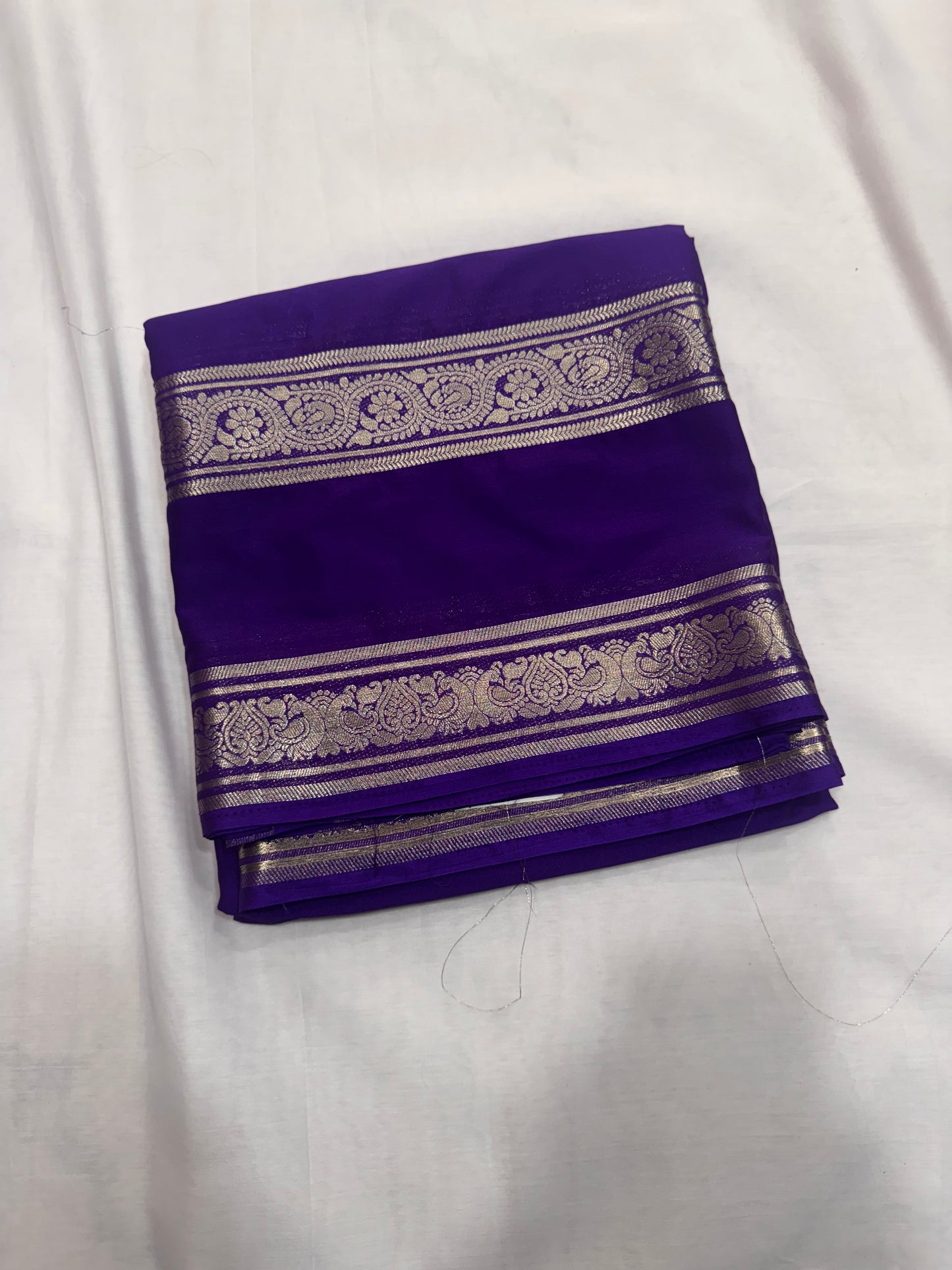Premium Plain Crepe Bentex Border