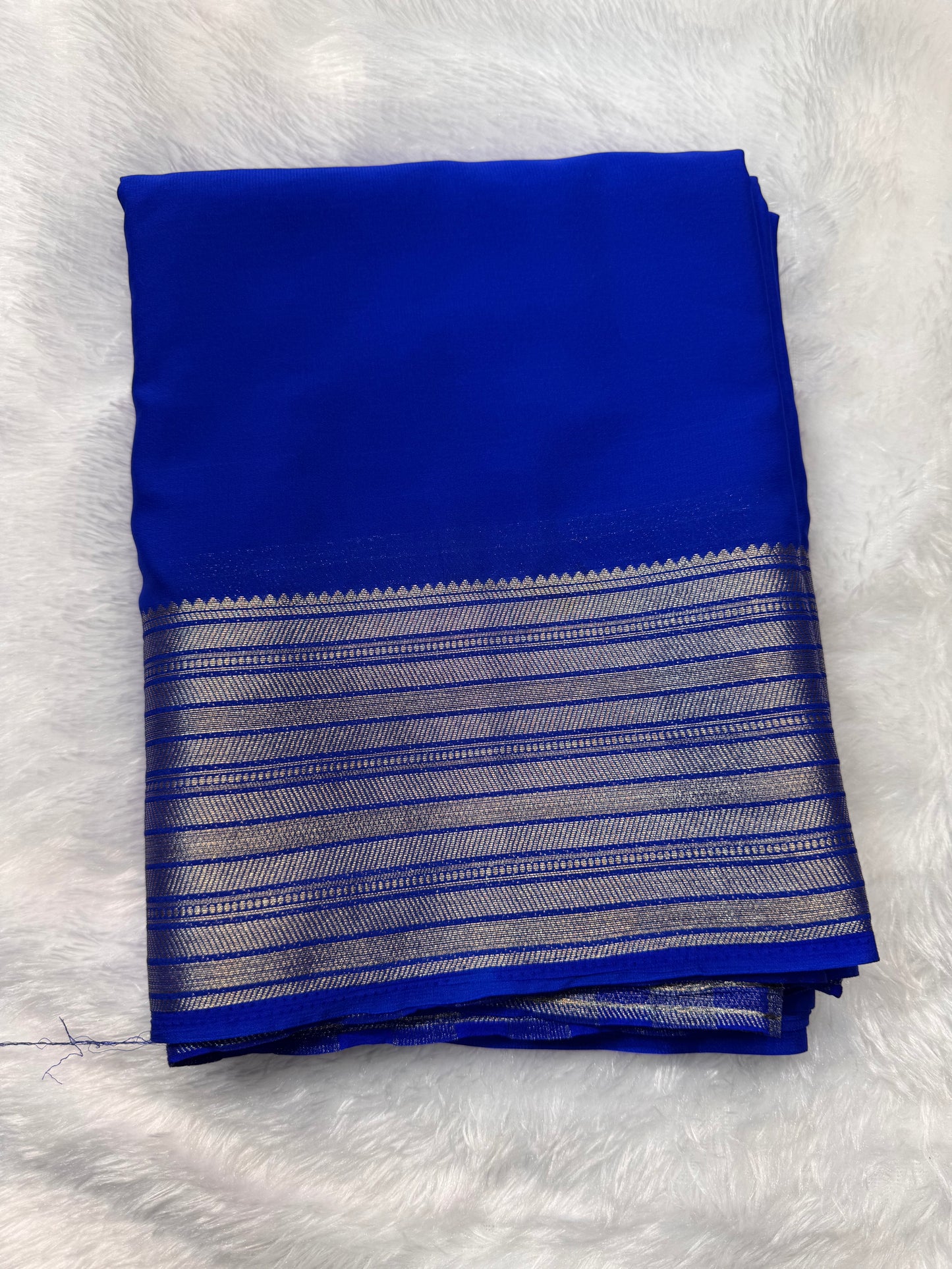 Premium Crepe with Stripe Big Border