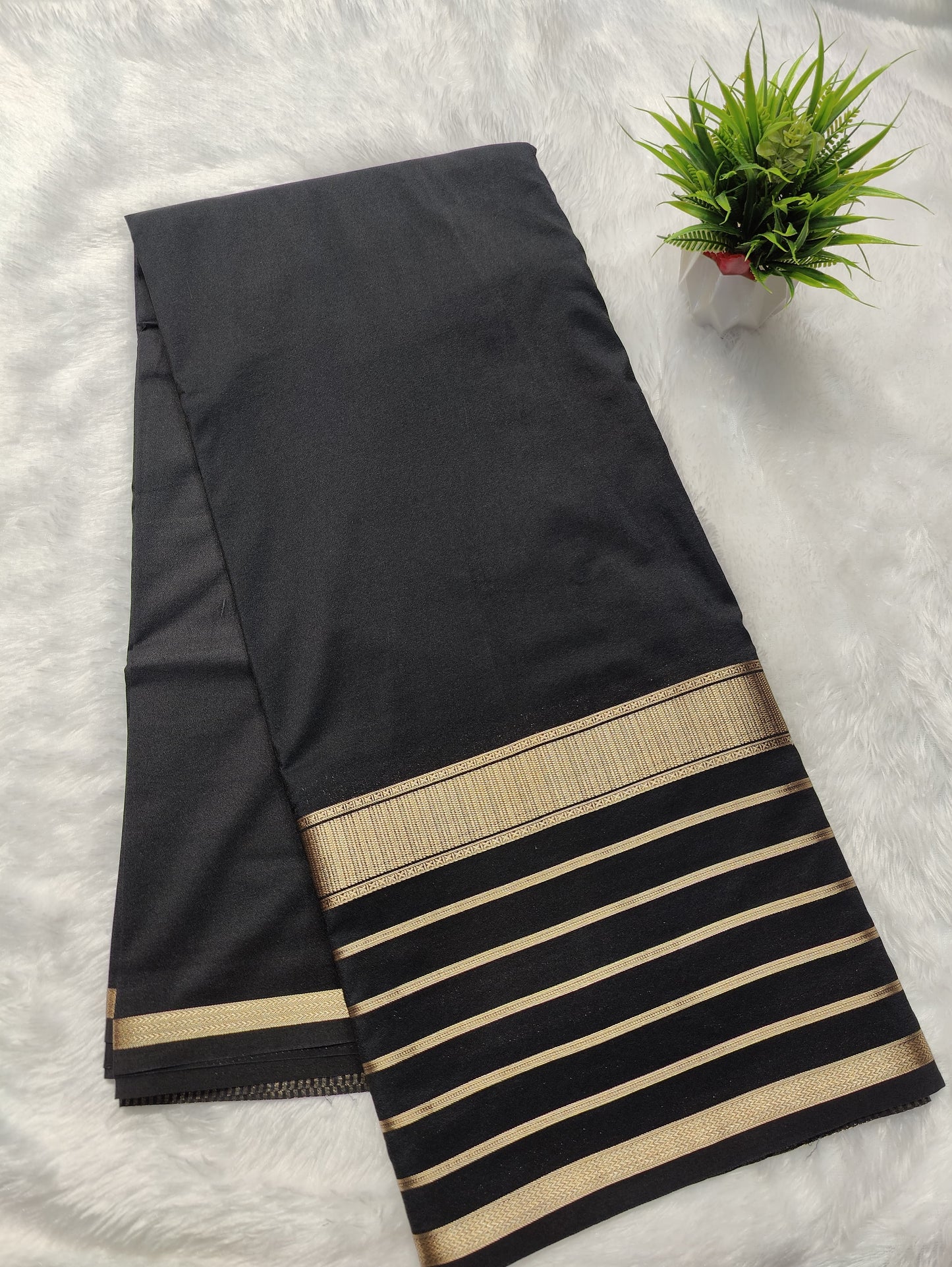 Crepe Self Stripes