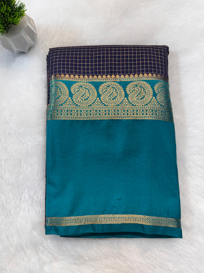 Semi Crepe Richu Pallu