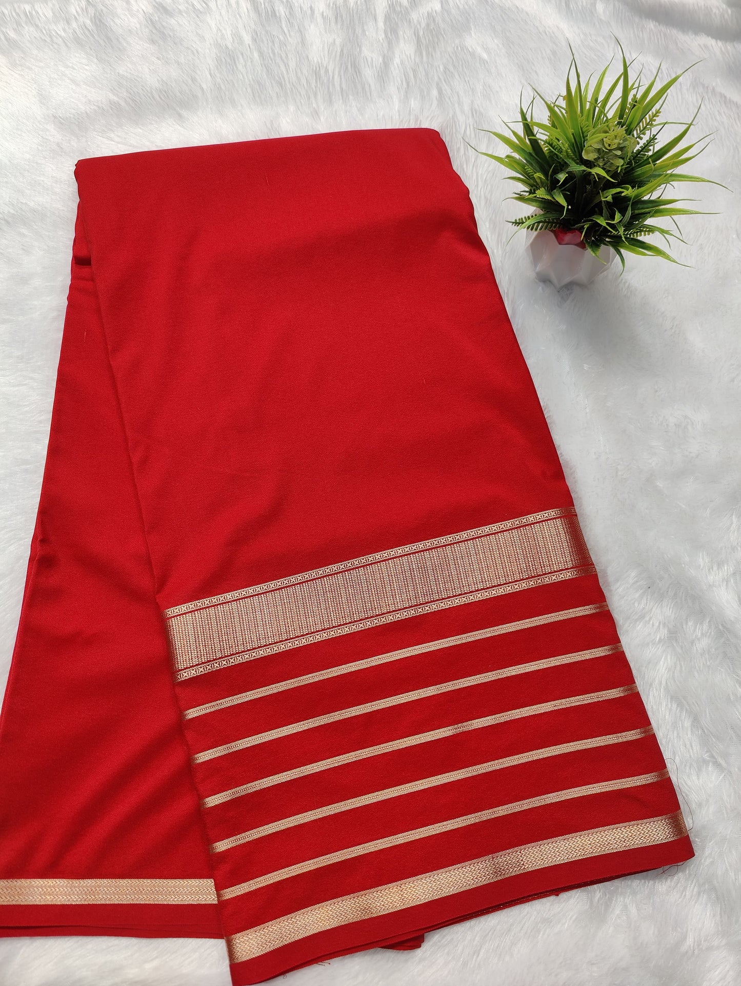 Crepe Self Stripes