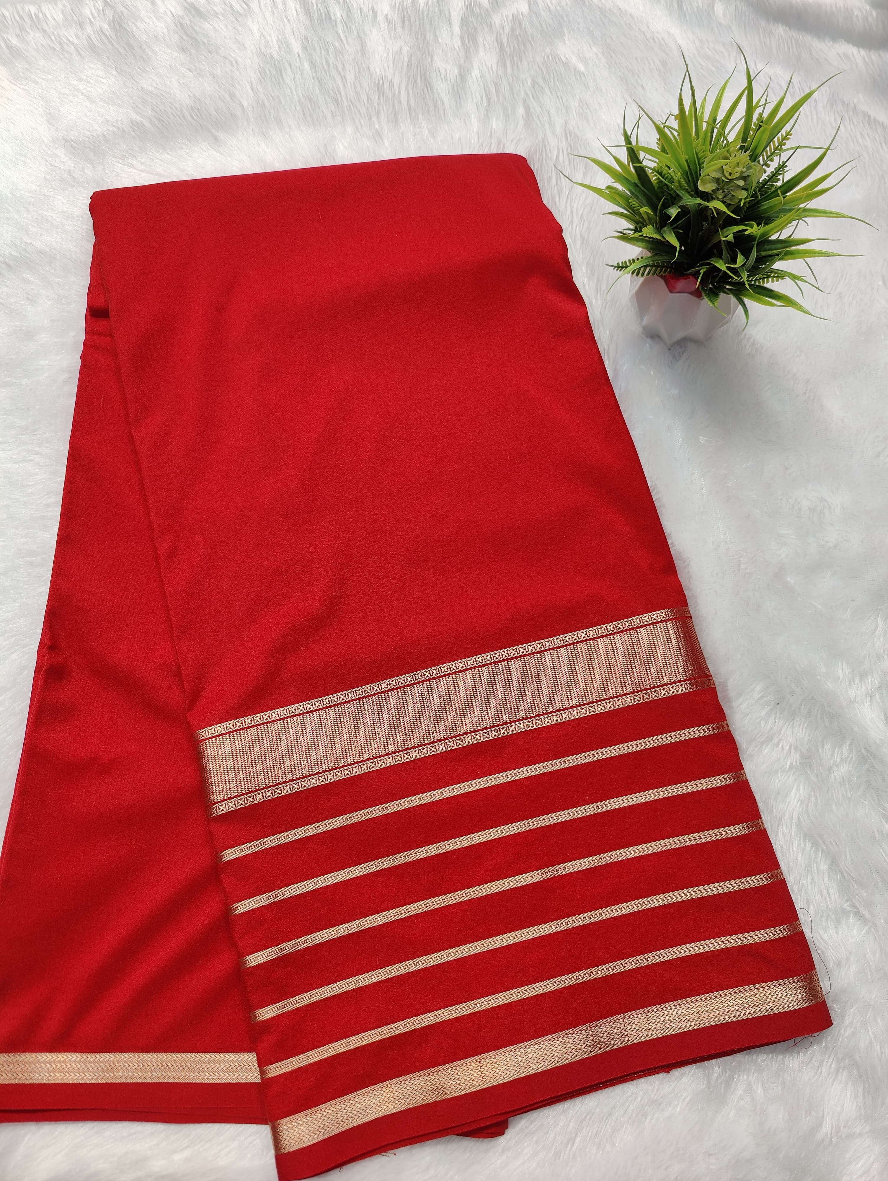 Crepe Self Stripes