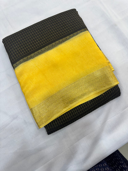 Viscose Dupion Chex Bentex