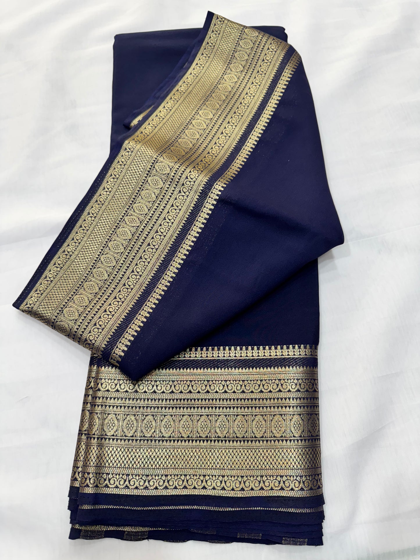 Premium Crape Big Border