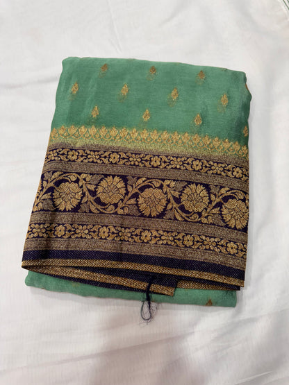 Banarasi Premium Semi khadi Georgette Sarees