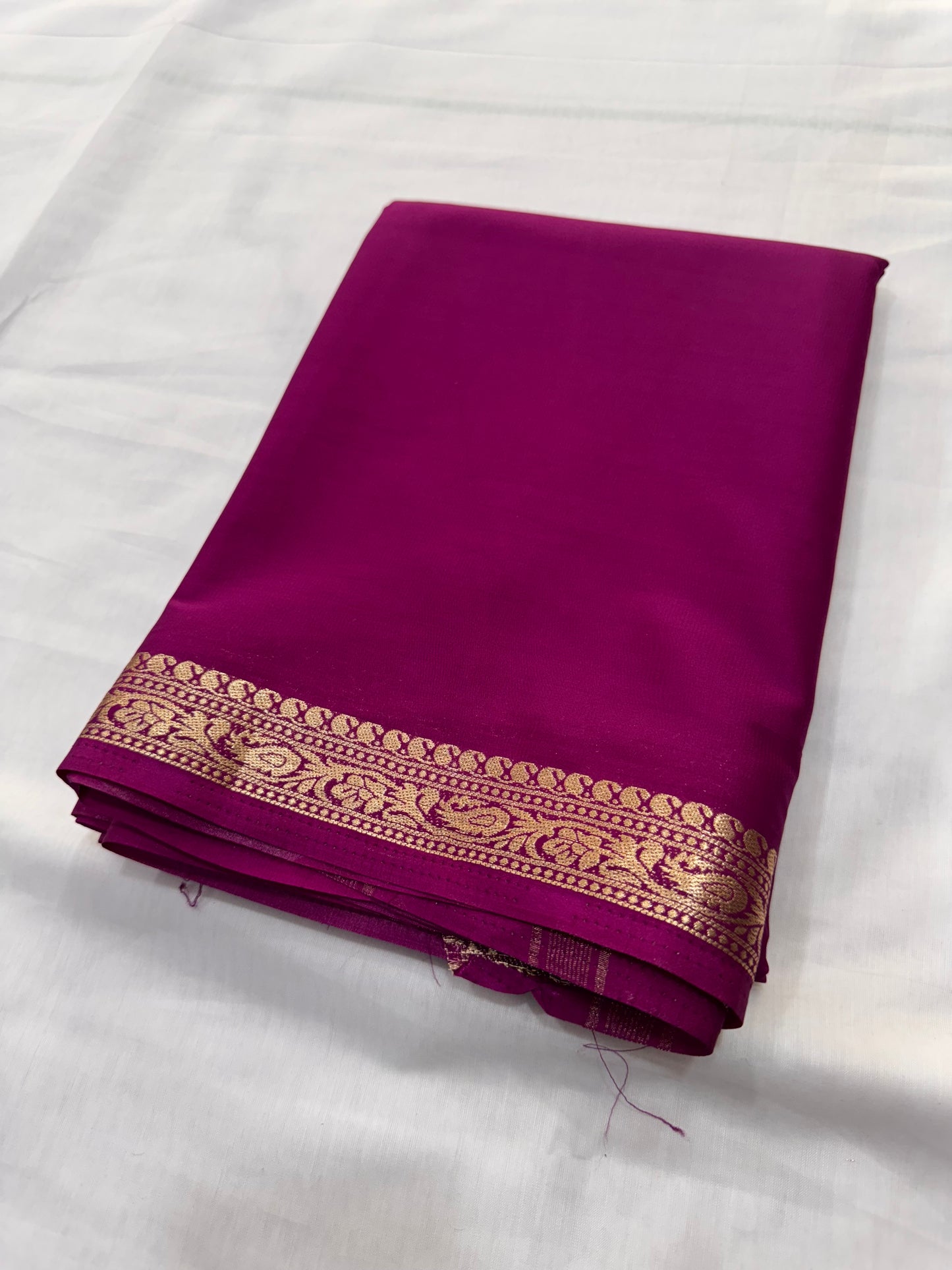 New semi crape small border