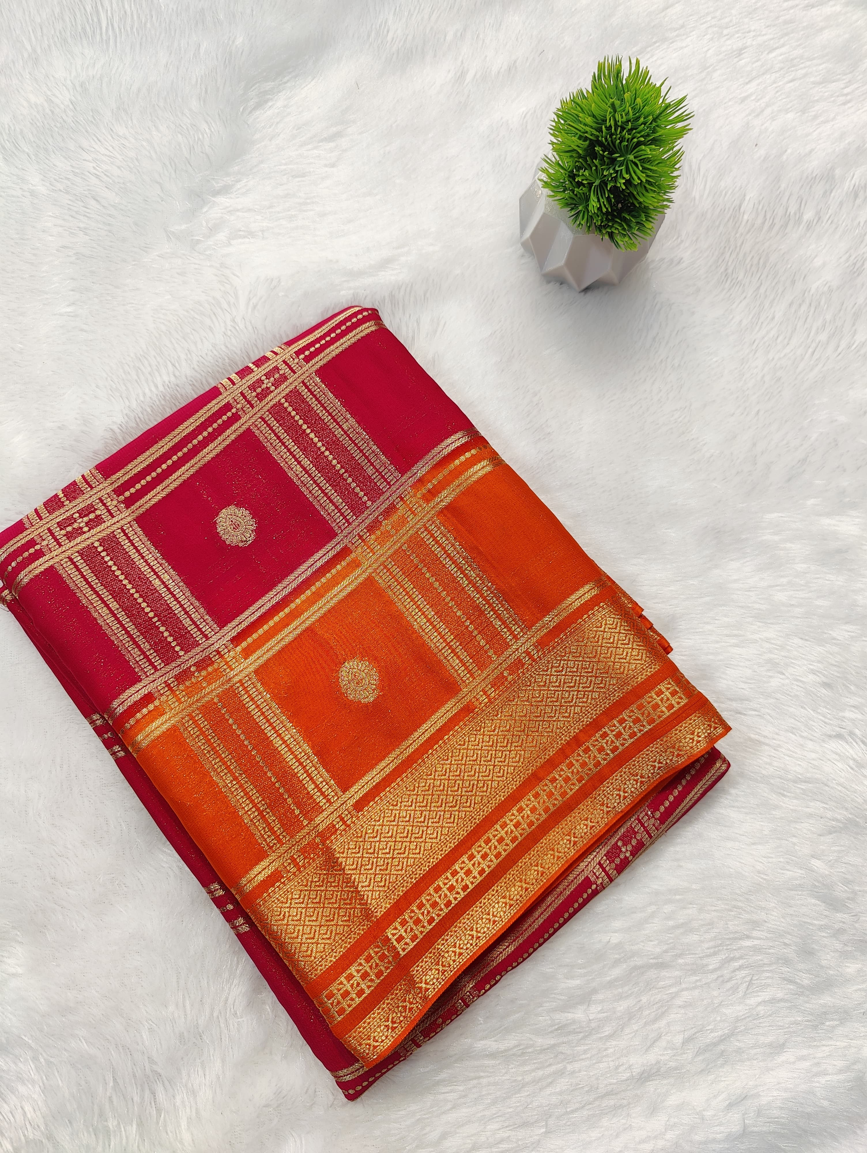 Premium Checks Crepe Goli