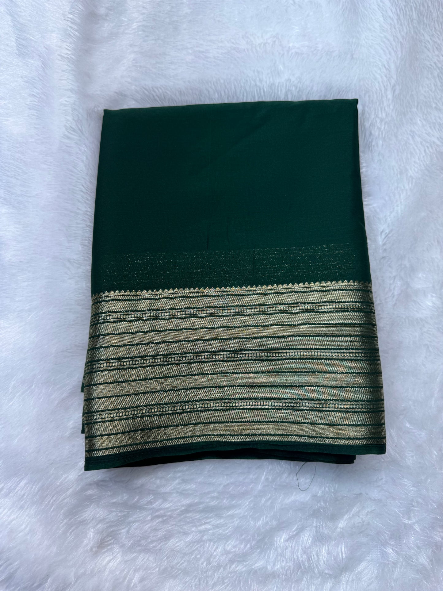 Premium Crepe with Stripe Big Border