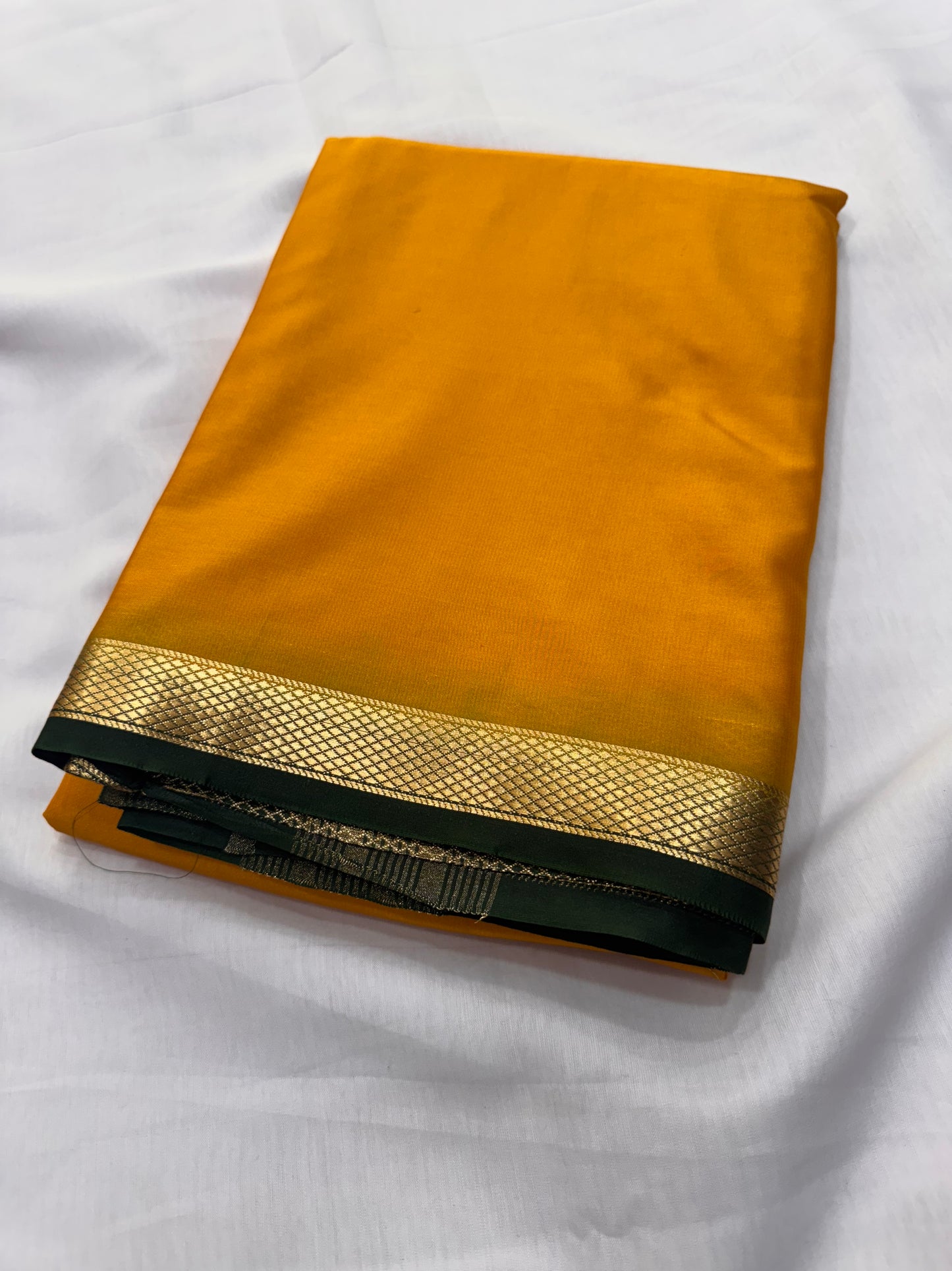 Semi Crape with Small Border