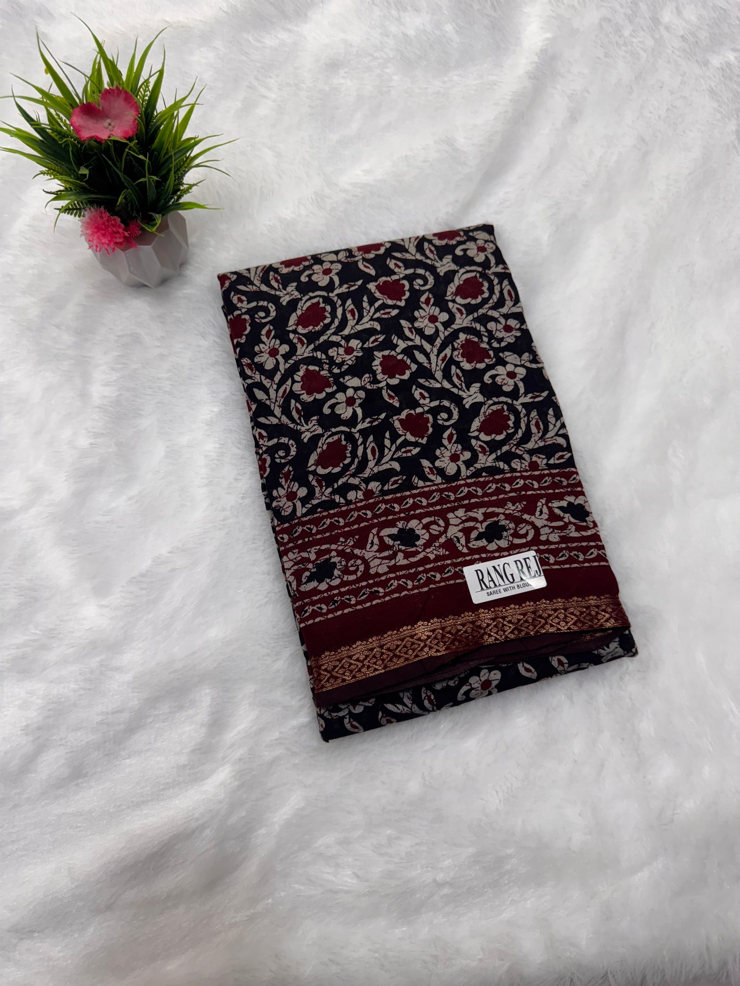 Premium Maheshwari Silk Cotton