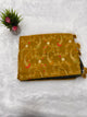 GD semi Tussar Silk Mina Work