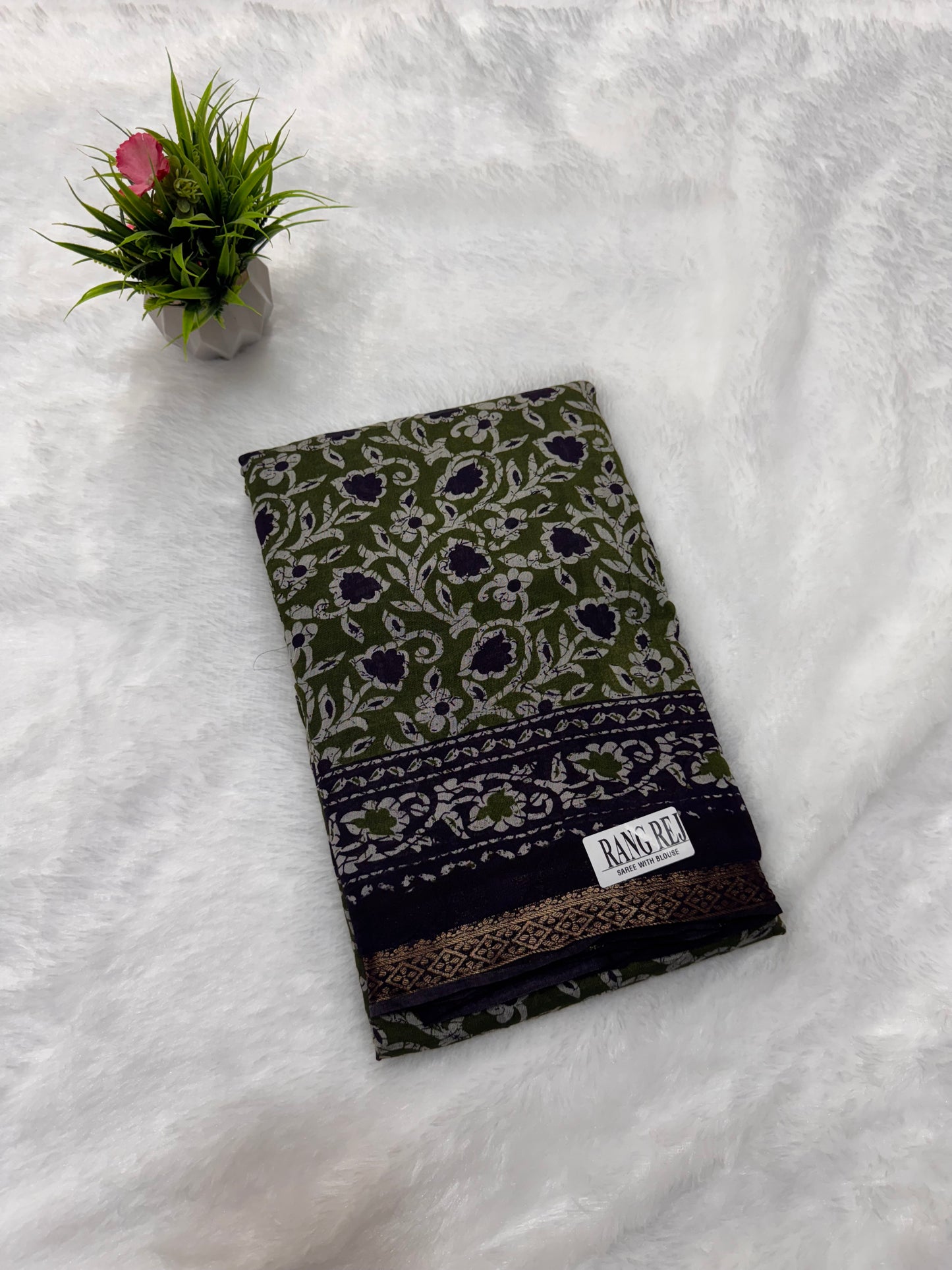 Premium Maheshwari Silk Cotton