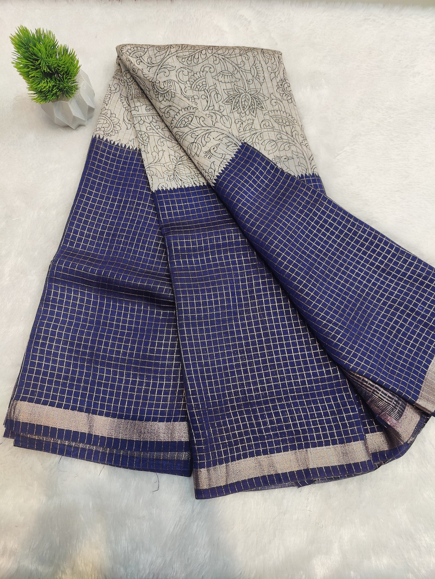 New Kalamkari Checks