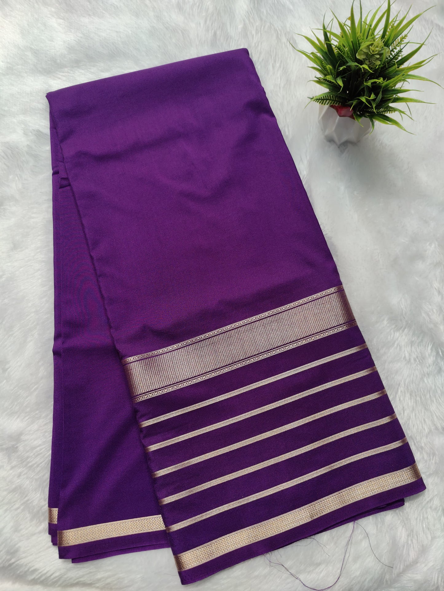 Crepe Self Stripes